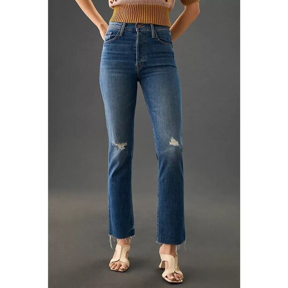 Mother Denim Tomcat Ankle Fray, Globe Trotter 26” - Picture 2 of 11